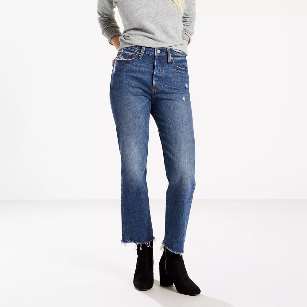 Levi's® Premium WEDGIE FIT STRAIGHT WOMEN'S JEANS - sz 28